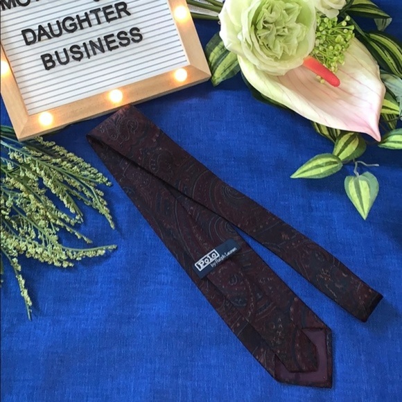 🍇New Fancy Polo by Ralph Lauren Tie🍇 - Picture 2 of 4